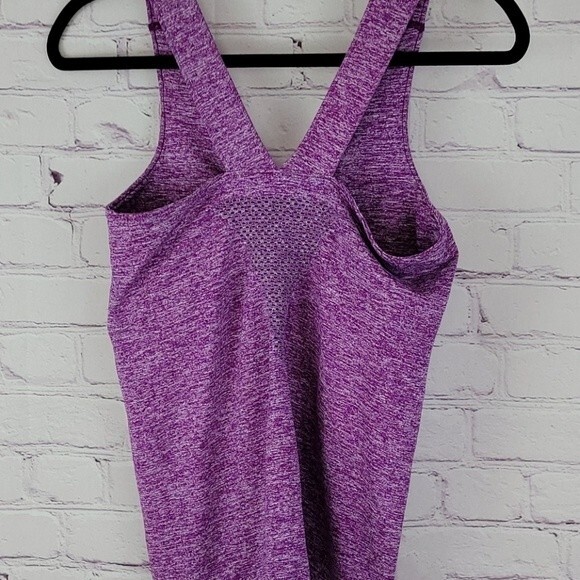 Reebok Heathered Purple Active Tanktop Size Small - Picture 5 of 6